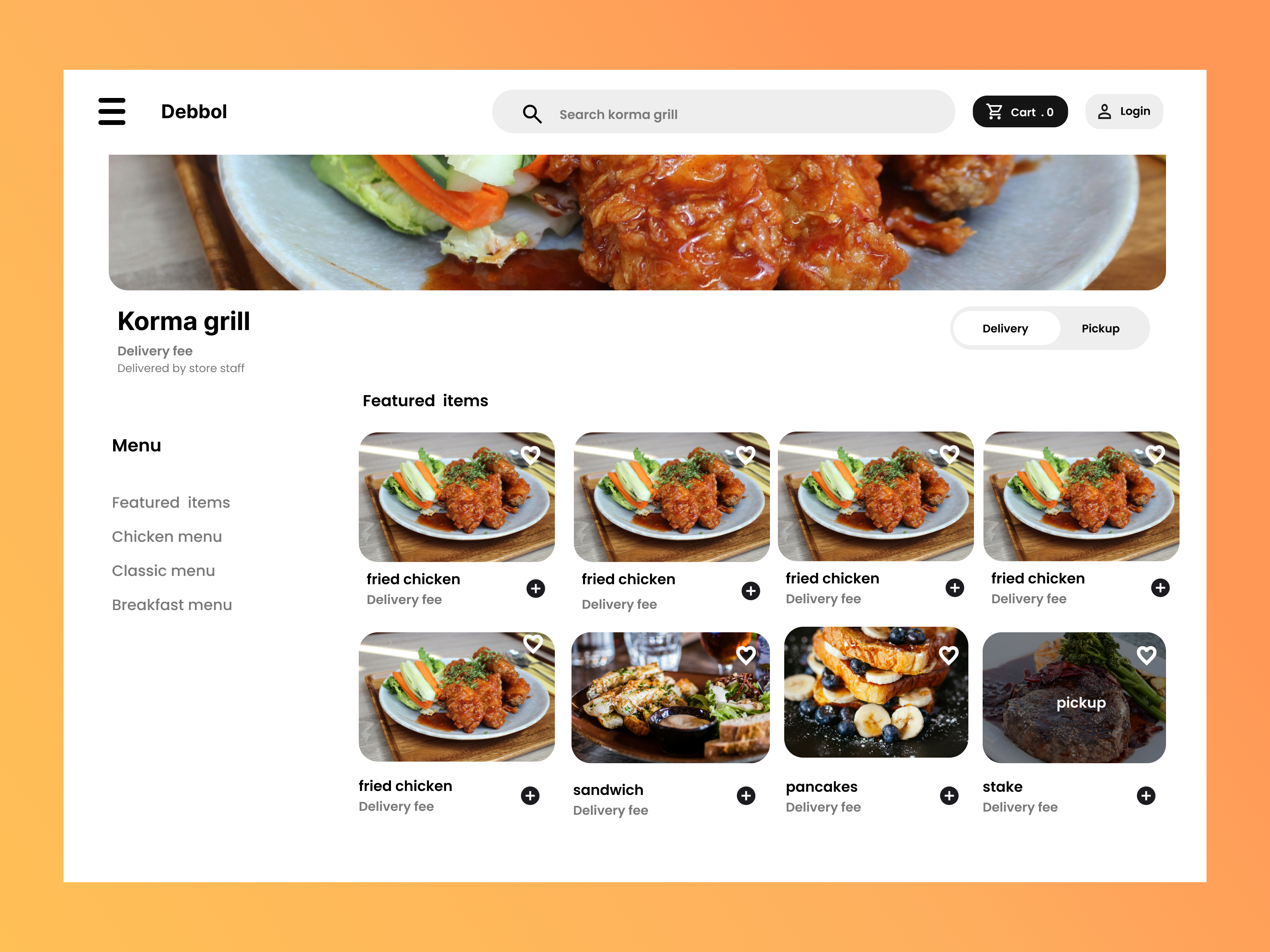 Food Delivery App