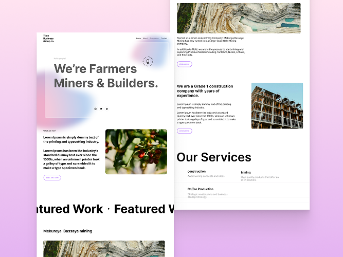 Business Website